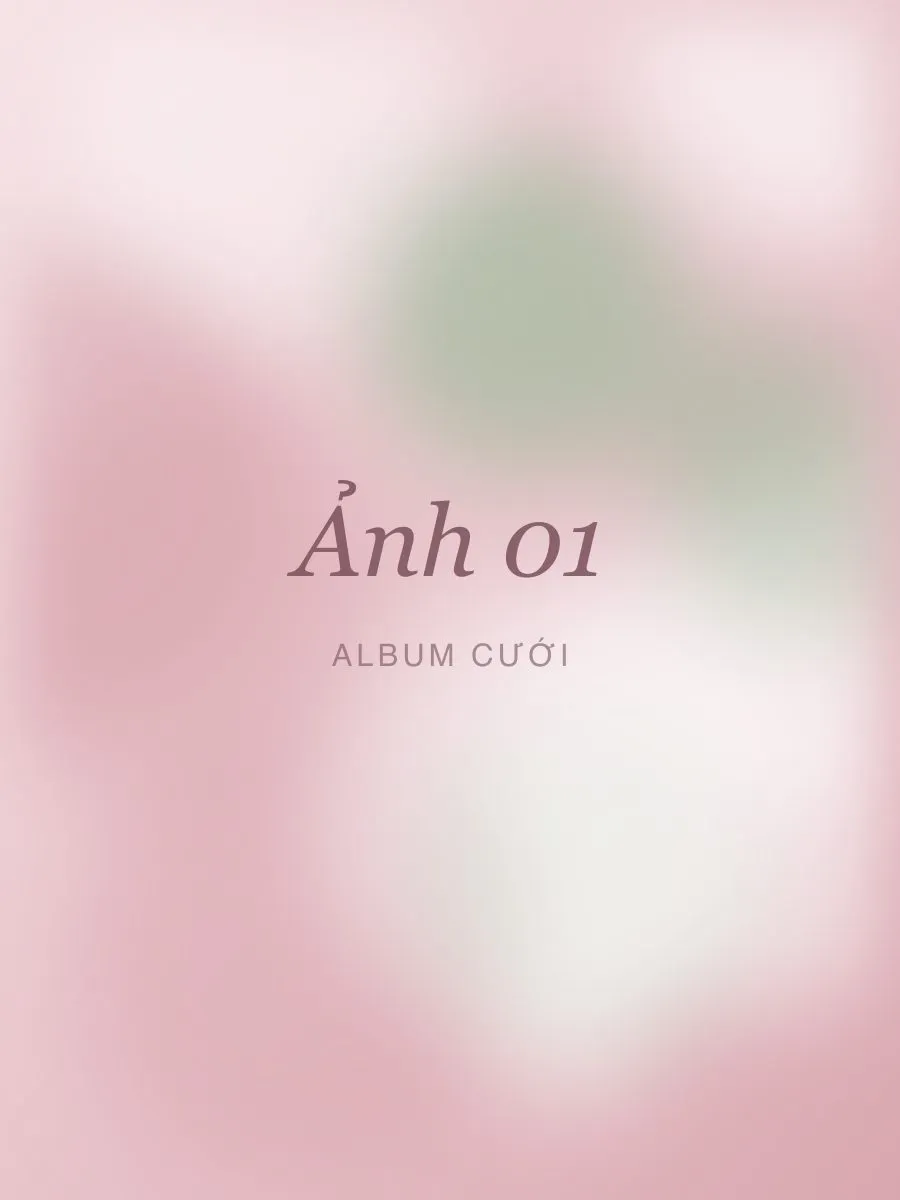 Ảnh cưới 1